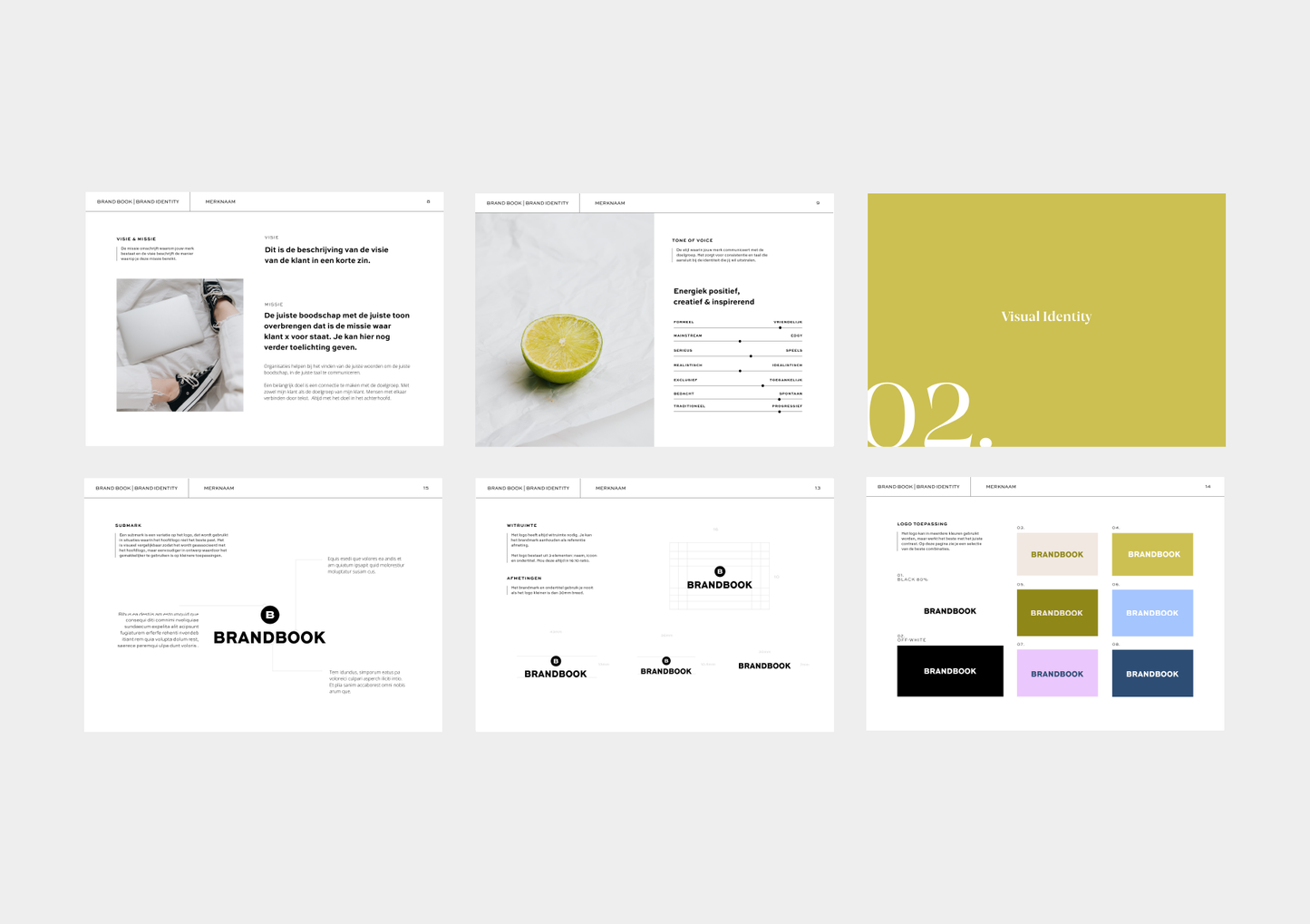 Brand Identity Guidelines | Design template