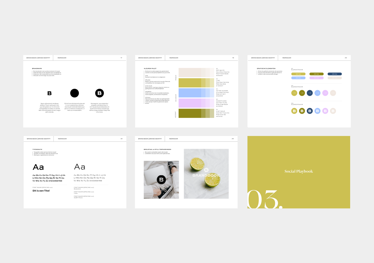 Brand Identity Guidelines | Design template